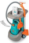 Smoby Cărucior de curățenie Rowenta Aqua Clean Smoby cu aspirator electric și 3 accesorii (SM330306)
