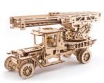 UgearsModels Camion UGM-11 Pompier - Puzzle 3D Modele Mecanice (UG 4820184120310)
