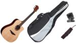 LÂG GUITARS T70DCE deluxe Standard SET Natural Satin Електро-акустична китара Дреднаут