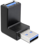  USB 3.0 A M/F adapter 270° Delock 65340