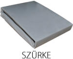 NY RÉFRO gumis lepedő 80x180 - frottír Szín: szürke