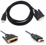  ECH-113B-S DVI-D dugó-HDMI dugó, szerelt kábel 1, 5m
