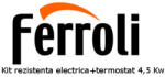 Ferroli Kit rezistenta electrica si termostat Ferroli Ecounit WB 4, 5 Kw (90300596)