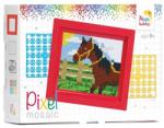 Pixelhobby Pixel komplett szett normál alaplappal 10x12 cm - Ló (31250)