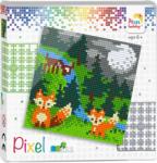 Pixelhobby Pixel 4 alaplapos szett - Rókák (44010)