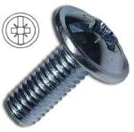  Kereszthornyú csavar, M6x12 mm (galvanizált), DIN 967 4.8, 50 db/csomag