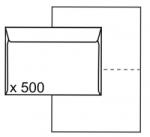 ROMKUVERT Plic C5 gumat offset, 162 x 229 mm, 80 g/mp, 500 buc/cutie Romkuvert 20060ACUT (20060ACUT)