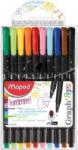 Maped Fineliner Graph peps, 10 culori/set Maped 749150 (749150)