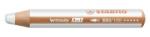 STABILO Creion colorat 3 in 1 Woody Stabilo alb 880/100 (880/100)