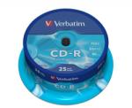 Verbatim CD-R Verbatim 52x, 700MB, 25 buc, Extra Protection Spindle (43432)