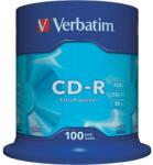 Verbatim CD-R Verbatim 52x, 700MB, 100 buc (43411)