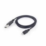Gembird Cablu de date Gembird, USB - Lightning, 2m, Black (CC-USB2-AMLM-2M) - flax