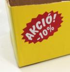  Akció! százalékkal feliratos csillag alakú kismatrica