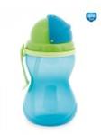  Canpol babies Szívószállal ellátott sport palack, 370 ml, Kék (56/113_BLU)