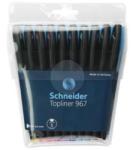 Schneider Liner SCHNEIDER 967, varf fetru 0.4mm, 10 culori/set - (N, R, A, V, Vi, Roz, G, P, M, Bleu) (S-196790) - officeclass