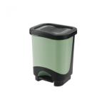 Tontarelli Cos cu pedala, 24 litri, Idea, cadru negru (T1-8105894) Cos de gunoi