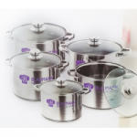 Barton Steel Set Oale 10 Piese Inox Italia Chef