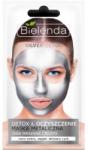 Bielenda Mască-detox pentru ten gras și combinat - Bielenda Silver Detox Metallic Mask 8 g Masca de fata