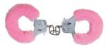 NMC Fém csuklóbilincs lila plüss huzattal - szeresdmagad