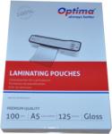 Optima Folie pentru laminare, A5 (154 x 216 mm), 125 microni 100buc/top Optima A5 Folie laminare Top (OP-75005125)