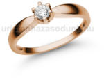  E9RB19 - GYÉMÁNT: 0.19 CT (=3.65mm Ø) Eljegyzési Gyűrű (E9RB19)
