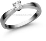  E2FB18 - GYÉMÁNT: 0.18 CT (=3.6mm Ø) Eljegyzési Gyűrű (E2FB18)