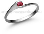  E5FR - RUBIN köves Fehér arany Eljegyzési Gyűrű (E5FR)