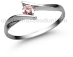  E333FZR - RÓZSASZÍN ZAFÍR köves Fehér arany Eljegyzési Gyűrű (E333FZR)