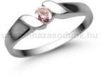  E332FZR - RÓZSASZÍN ZAFÍR köves Fehér arany Eljegyzési Gyűrű (E332FZR)