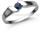  E332FZK - KÉK ZAFÍR köves Fehér arany Eljegyzési Gyűrű (E332FZK)