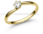 E209SB17 - GYÉMÁNT: 0.17 CT (3.55 mm Ø) Eljegyzési Gyűrű (E209SB17)