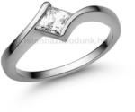 E202FC - CIRKÓNIA köves Fehér arany Eljegyzési Gyűrű (E202FC)