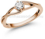  E120RB35 - GYÉMÁNT: 0, 35ct (4, 5mm Ø) Eljegyzési Gyűrű (E120RB35)