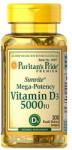 Puritan's Pride Vitamin D-3 5000 IU kapszula 100 db