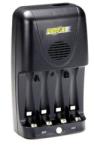 Maha_Powerex Maha MH-C204W negru - incarcator compact pentru acumulatori AA / AAA Incarcator baterii
