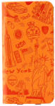 OZAKI OC585NY Travel New York iPhone 6S+/6+ Tok - Narancssárga (OC585NY)