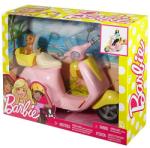 Mattel Barbie robogó kiskutyával (FRP56)