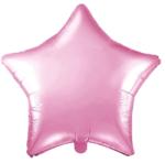  Csillag fólia lufi rózsaszín (45 cm)
