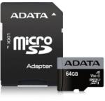 ADATA microSDXC Premier Pro 64GB C10 AUSDX64GUI3V30SA1-RA1