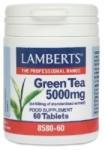 LAMBERTS Хранителна добавка Зелен чай, Lamberts Green Tea 5000mg 60 tabs