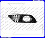 MERCEDES C W204 2007.01-2011.03 Első lökhárító rács bal "AMG" ködlámpás, krómgyűrűvel ME0292124