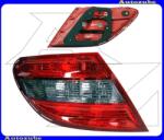 MERCEDES C W204 2007.01-2011.03 Hátsó lámpa bal "4 ajtós" piros/füst (foglalat nélkül) DEPO 11-11748-11-9