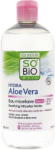 SO’BiO étic Aloe vera és rózsa nyugtató micellás víz - 500 ml