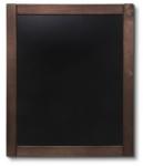 Showdown Displays Classic krétás tábla, sötétbarna, 50 x 60 cm