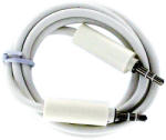  Cablu audio auxiliar (aux) jack tata-tata 3.5 mm alb