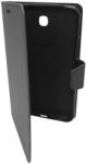  Husa tip carte Mercury Goospery Fancy Diary neagra pentru Samsung Galaxy Tab 3 P3200 (SM-T211) / P3210 (SM-T210)