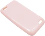  Husa silicon roz deschis pentru HTC One V