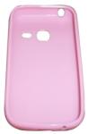  Husa silicon roz deschis pentru Samsung Galaxy Y Duos S6102