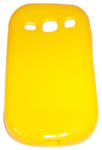  Husa silicon galbena pentru Samsung Galaxy Fame S6810
