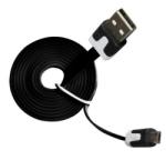  Cablu date si incarcare plat MSONIC MLU527NK Micro USB 2.0 A-B M/M 1 metru lungime negru